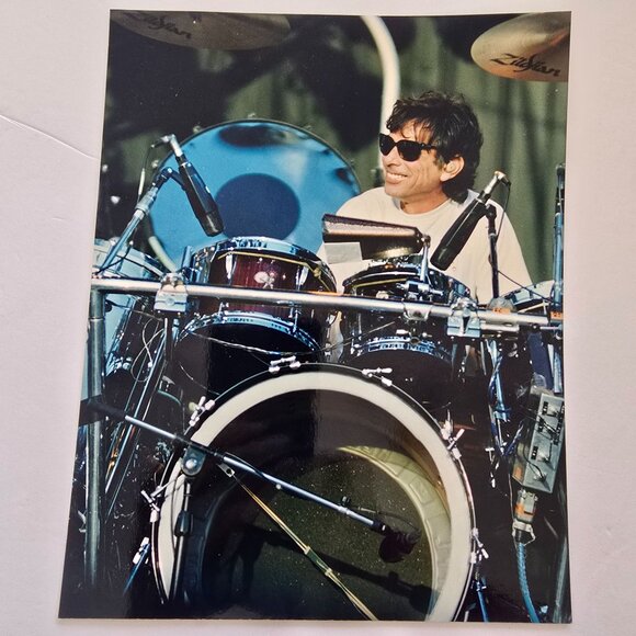 Mickey Hart Grateful Dead Drummer Photo By Rob Cohn Licensed Print Kodak Paper - Picture 12 of 12